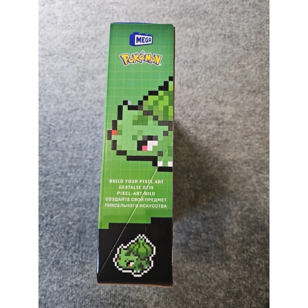 MEGA Pokemon Bulbasaur Building Pixel Art Toy Kit 374 pc. New In Box.‎ CB
